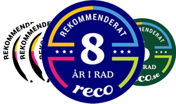 Rekommenderad av kunder